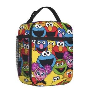 New Sesame Street Insulated Lunch Bag/Bento Box, For Work or School